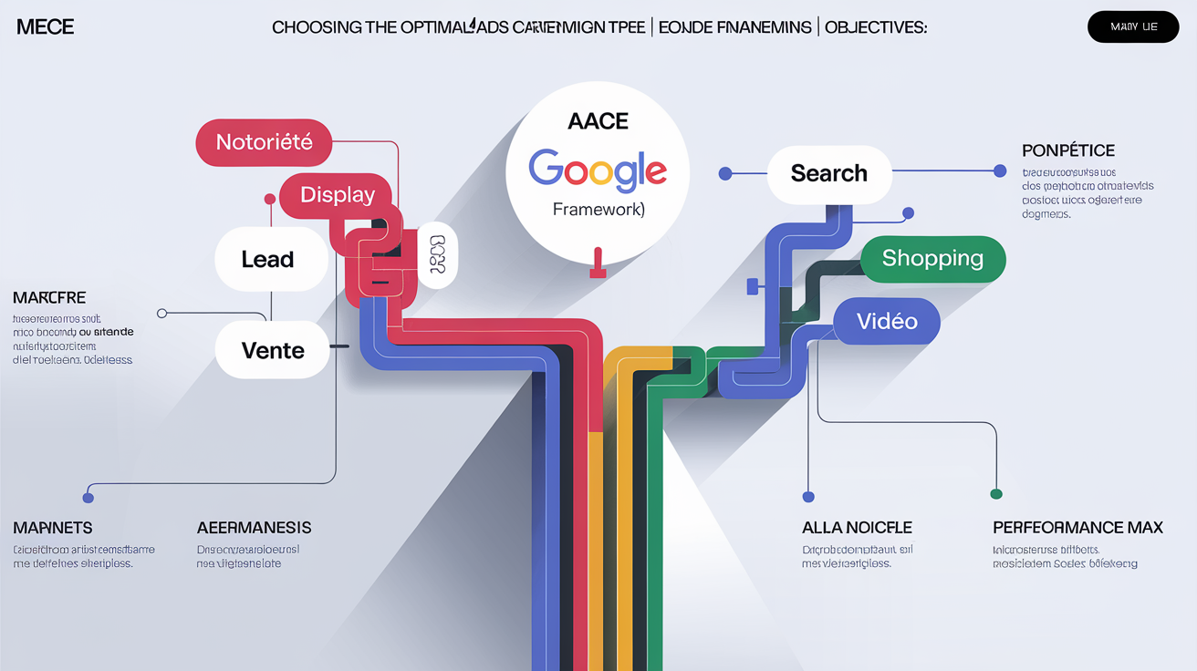 Arbre décisionnel pour choisir les campagnes Google Ads