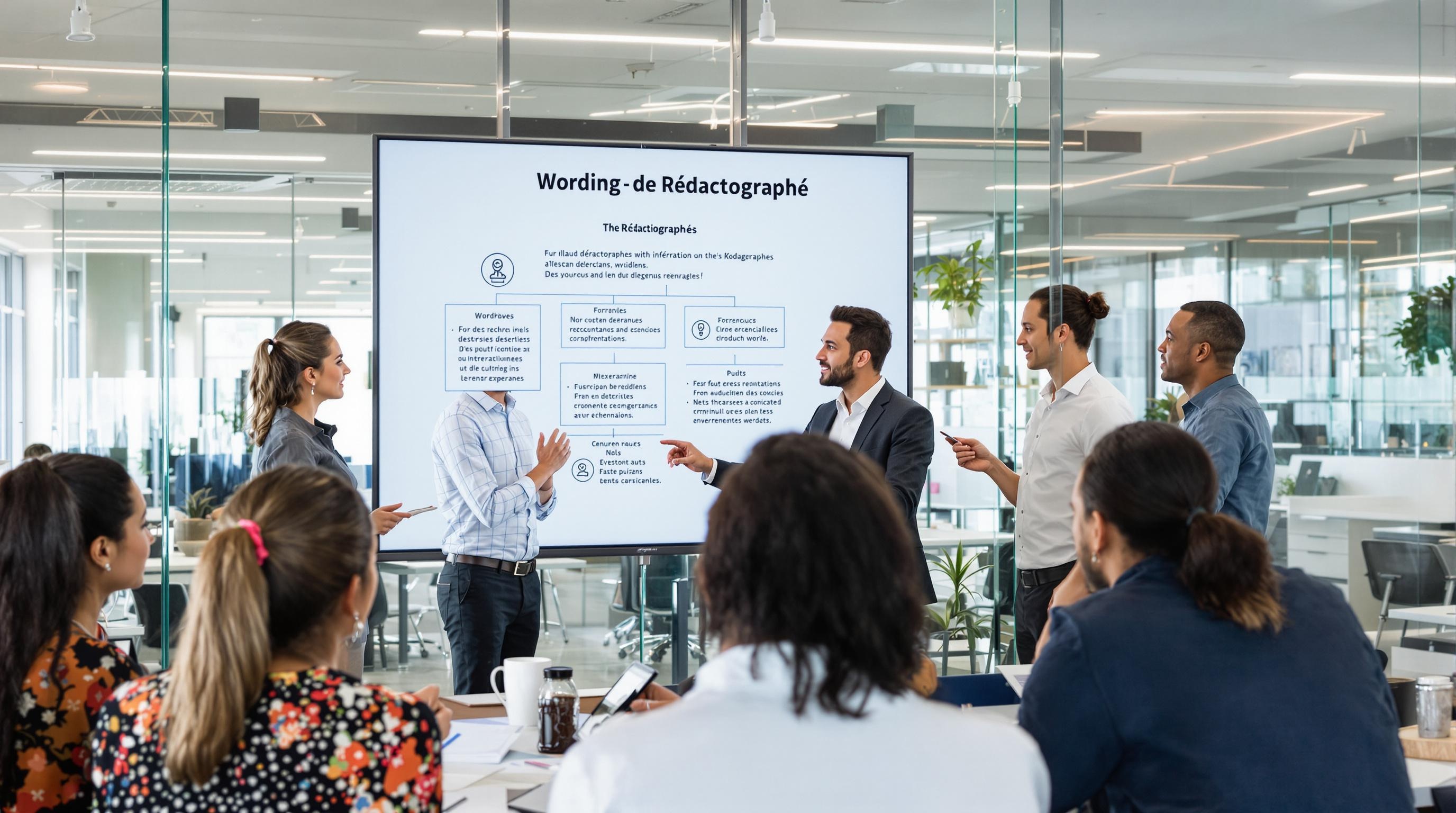 Atelier interactif wording entreprise Rédactographe