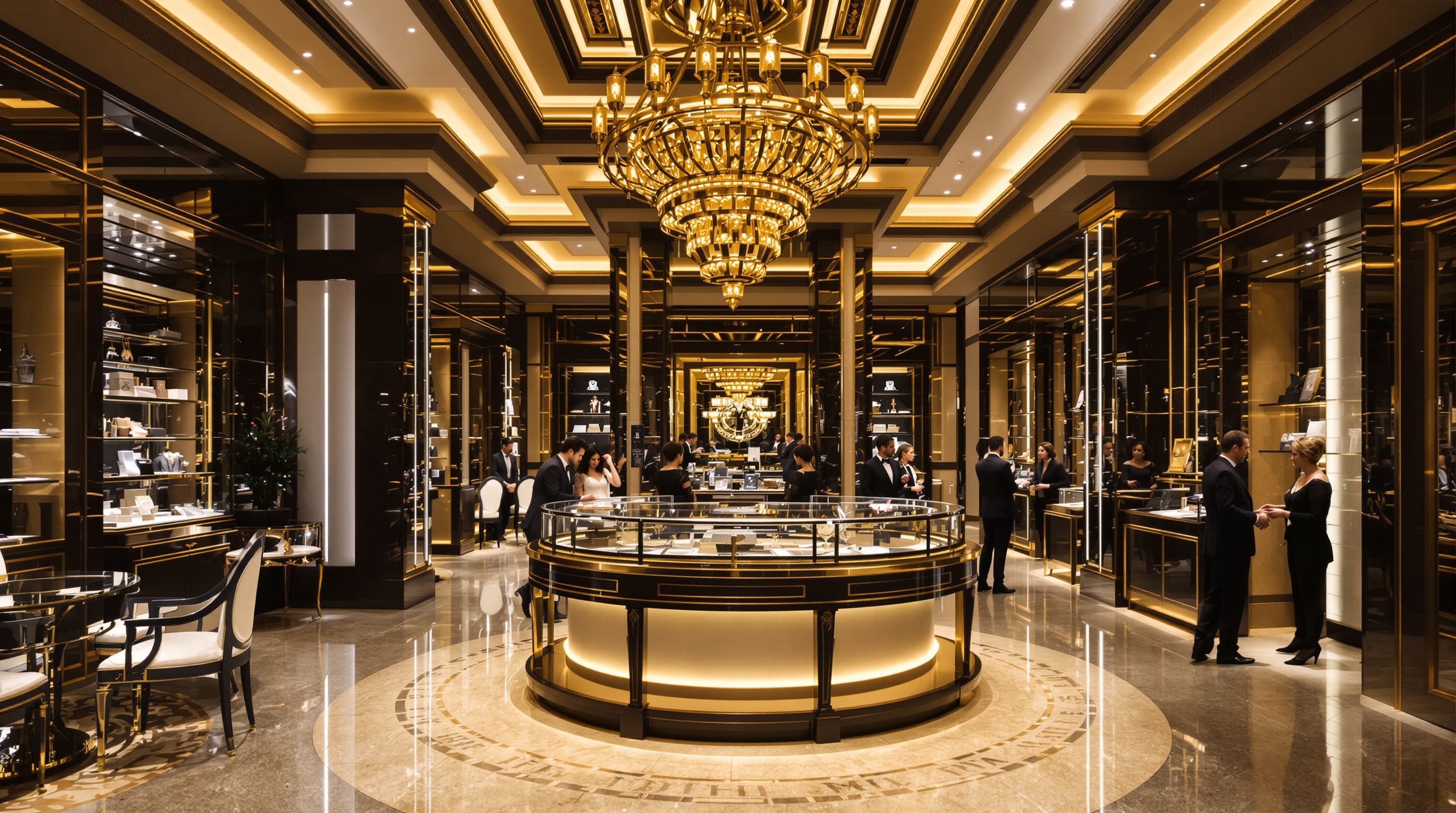 boutique luxe expérience immersive