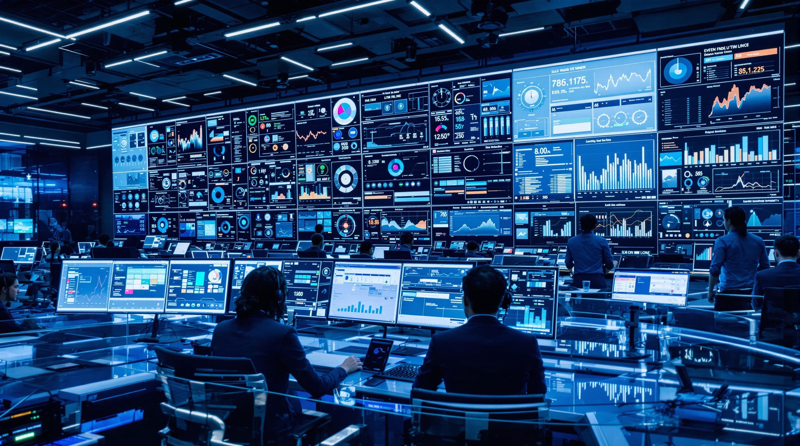 Centrale de pilotage digital, UTM, KPI en temps réel