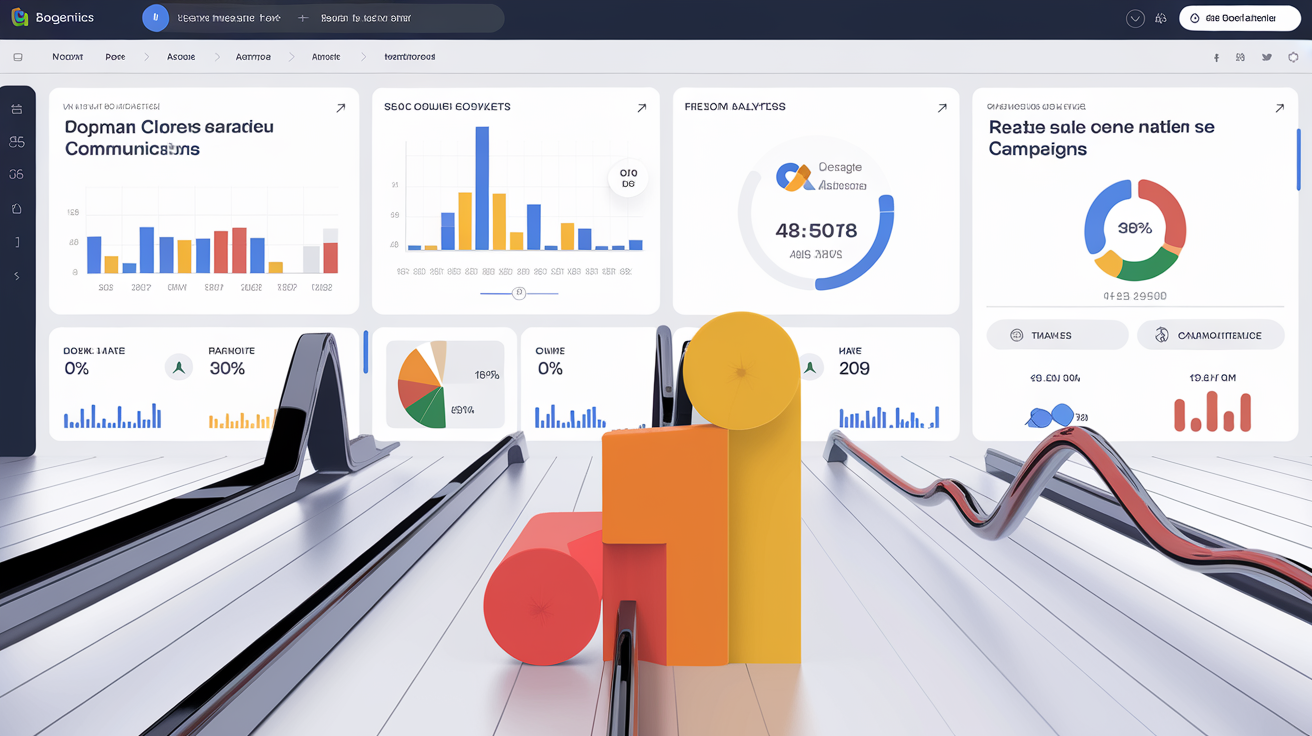 Dashboard KPI pour suivre la communication avec Google Analytics