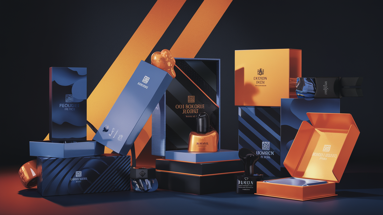 Emballages produits variés premium branding et expérience différenciante