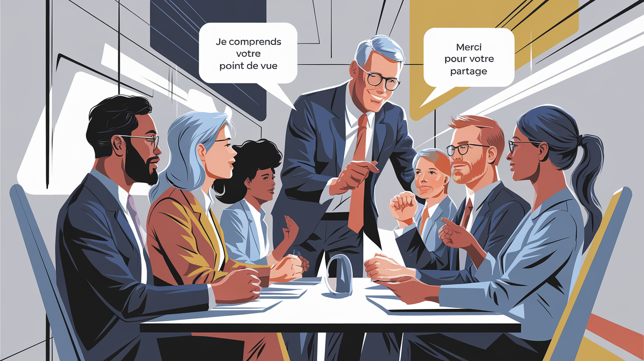 manager pratiquant empathie active réunion entreprise