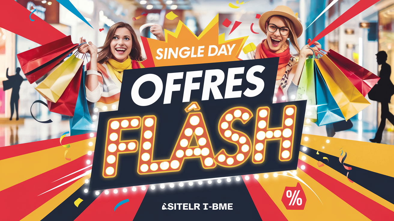 Promotion éclatante pour booster les ventes