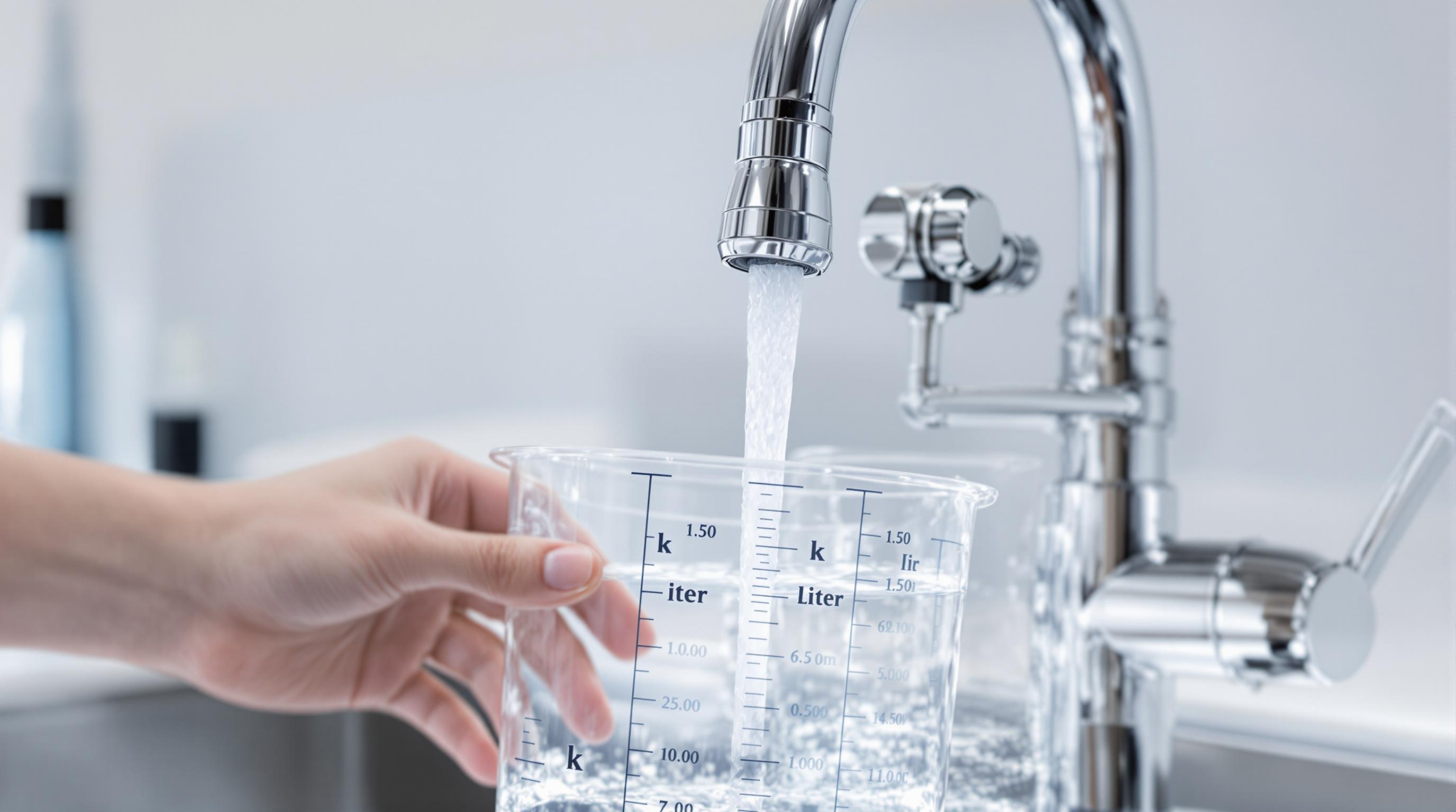 Illustration d'un robinet optimisant le flux d'eau en fonction de la proportionnalité