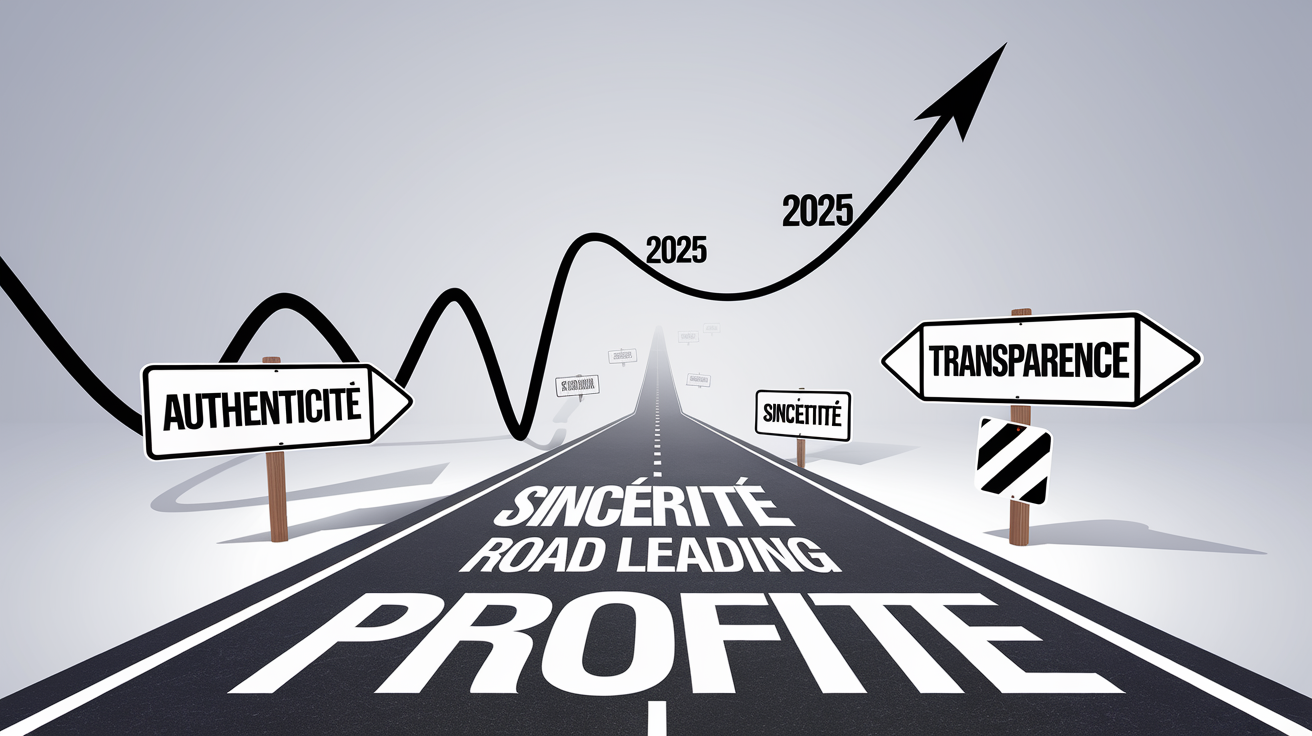 Route authenticité profit croissance 2025