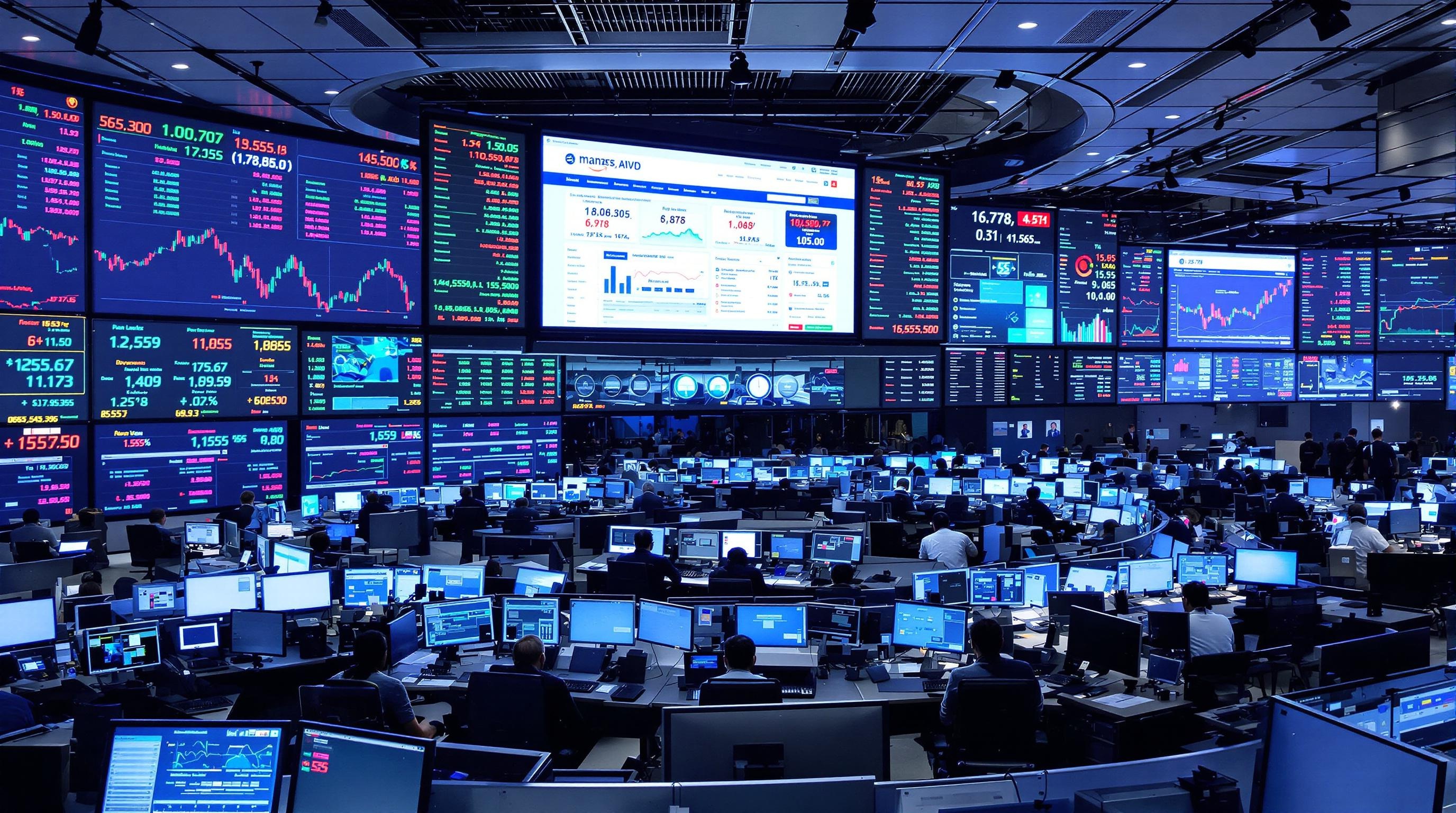 Salle de marché numérique pour le webmarketing
