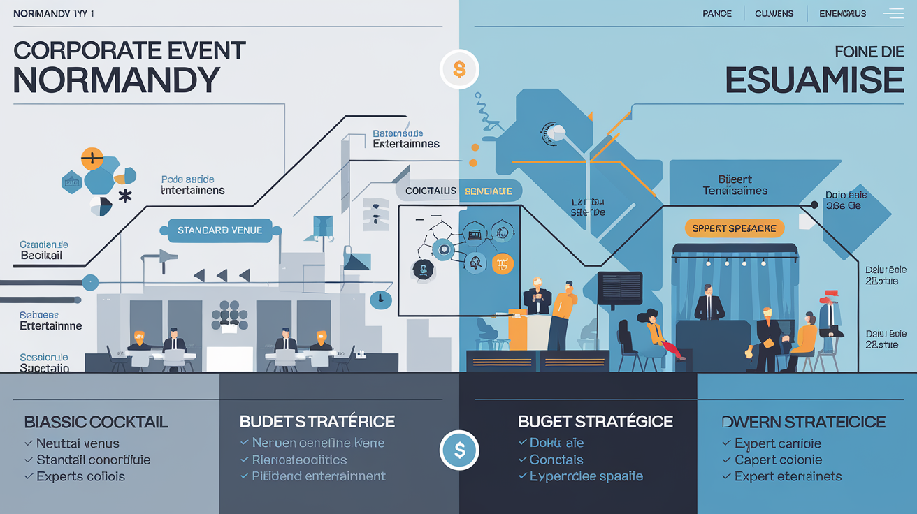 Tableau comparatif budgets événementiels classique vs original