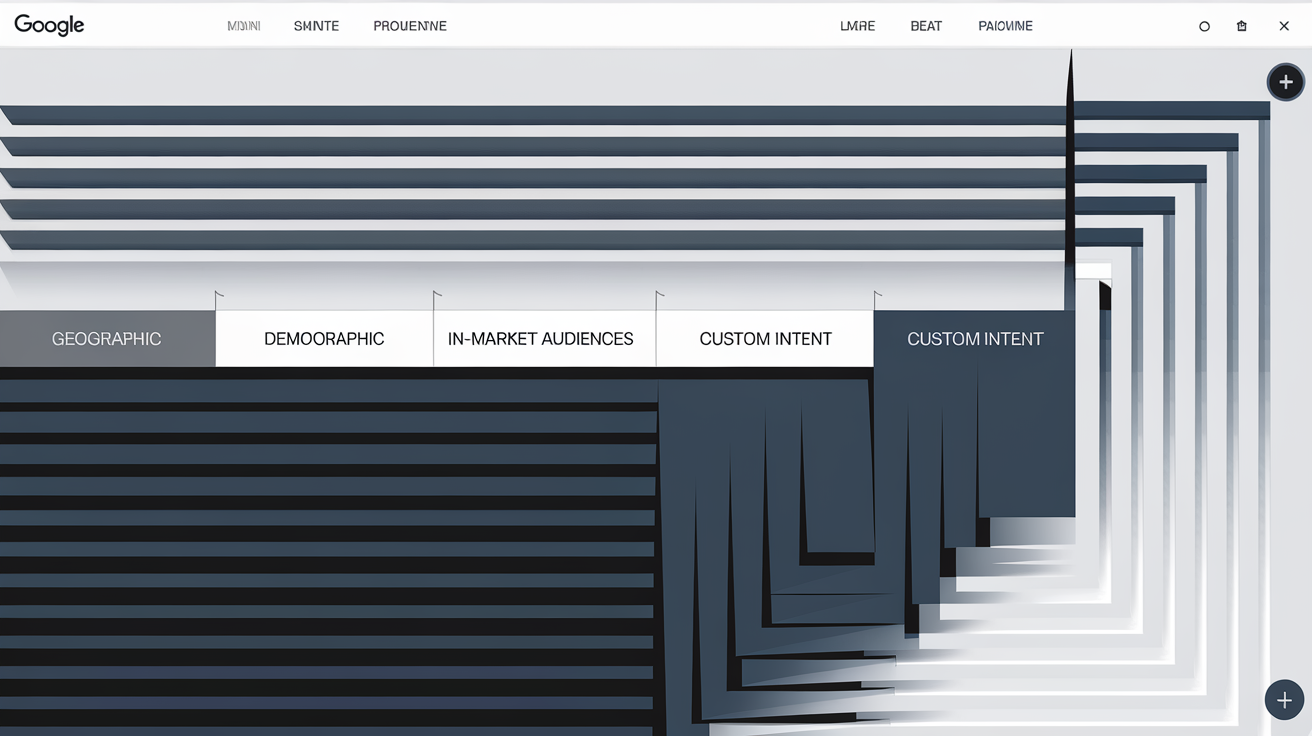 Comparatif des options de ciblage Google Ads