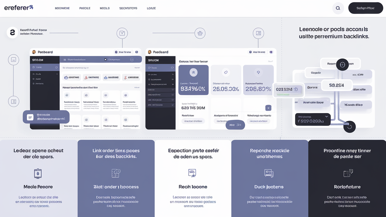 Tutoriel sur l'utilisation d'Ereferer pour l'acquisition de backlinks premium