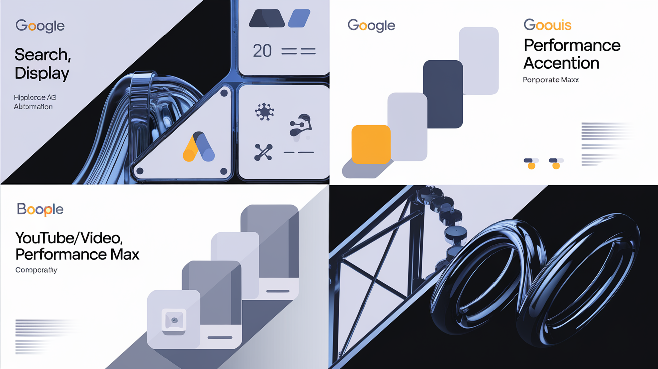 Comparatif des canaux Google Ads avec IA
